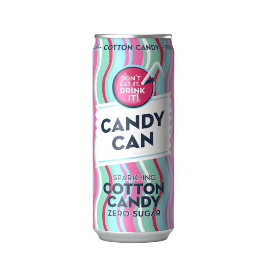 Candy Can Zero Sugar Cotton Candy 330ml