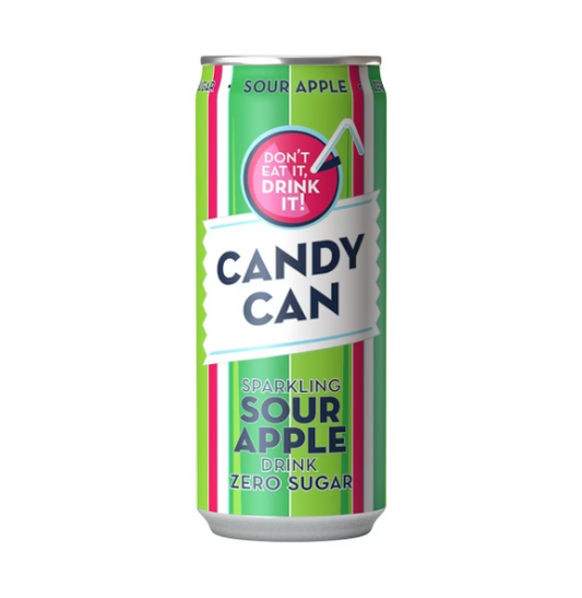 Candy Can Zero Sugar Sour Apple 330ml