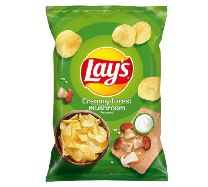 Lays Creamy Forest Mushroom 130g