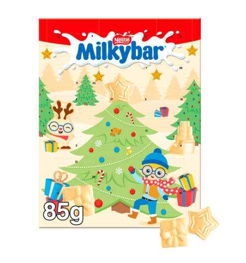 Milkybar White Chocolate Advent Calendar 85g