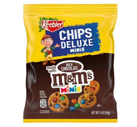 M&M Bite-Size Chocolate Cookies 45g