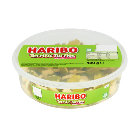 Haribo Terrific Turtles Bubblegum Flavour 480g