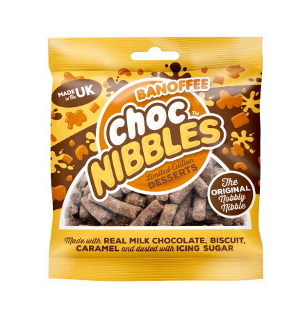 Banoffee Choc Nibbles Bag 150g