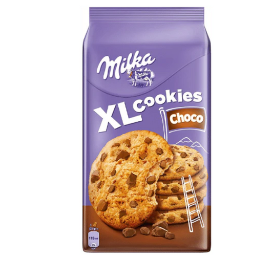 Milka XL Cookies Choco 184g