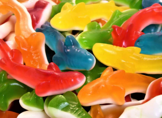 Vidal Jelly Sharks 120ct